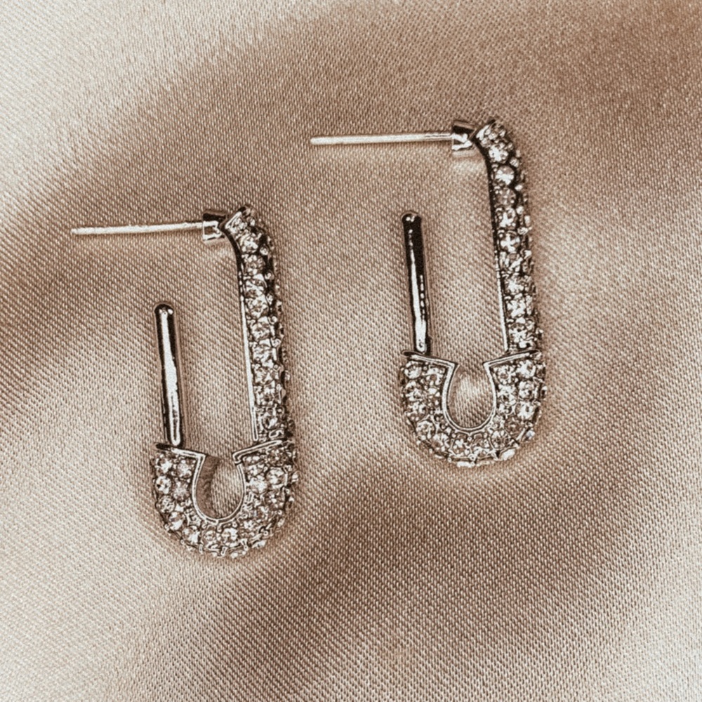 Safety Pin Earrings - BRAND NEW
